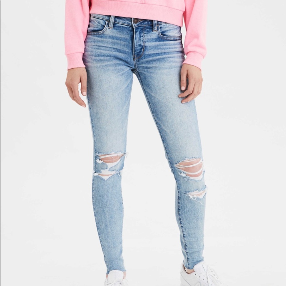 American Eagle size 6L jeggings